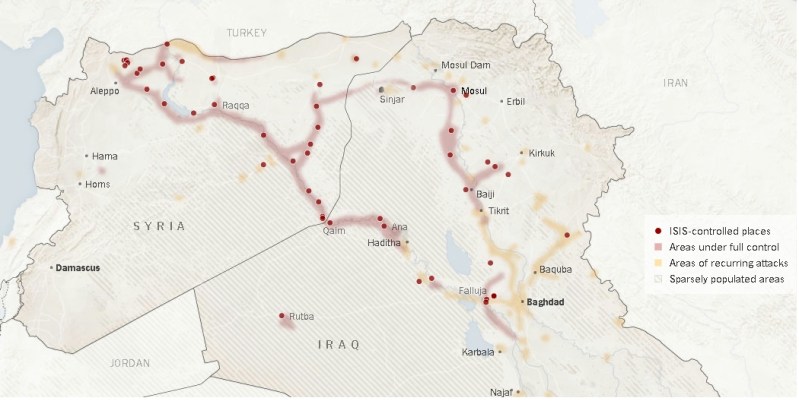 Islamic State Controlled Areas