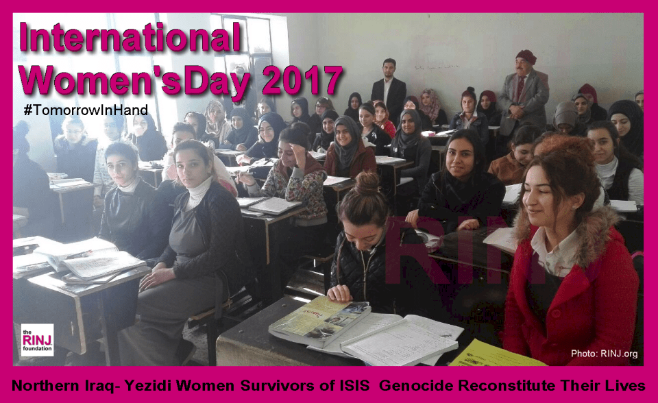  - Northern Iraq- Yezidi Women Survivors of ISIS Genocide Reconstitute Their Lives #TomorrowInHand