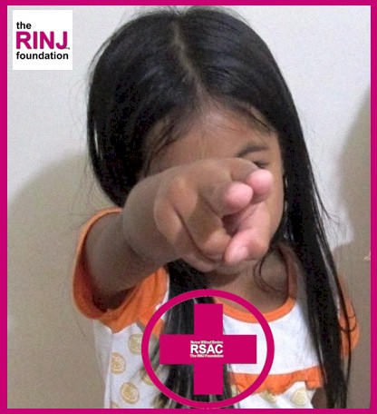 The RINJ Foundation teaching women and children to fight off gropers.